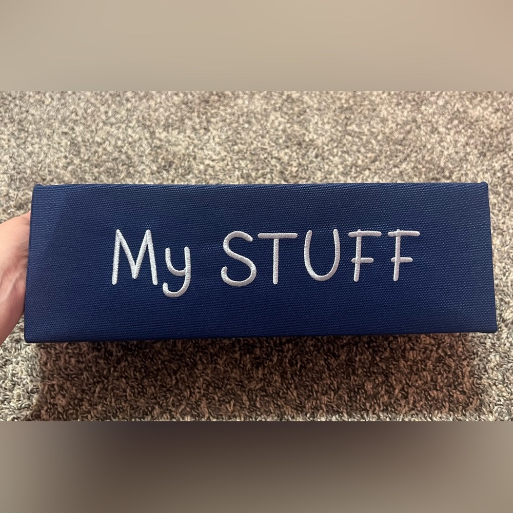 “My Stuff” Kids Small Storage Organizer
